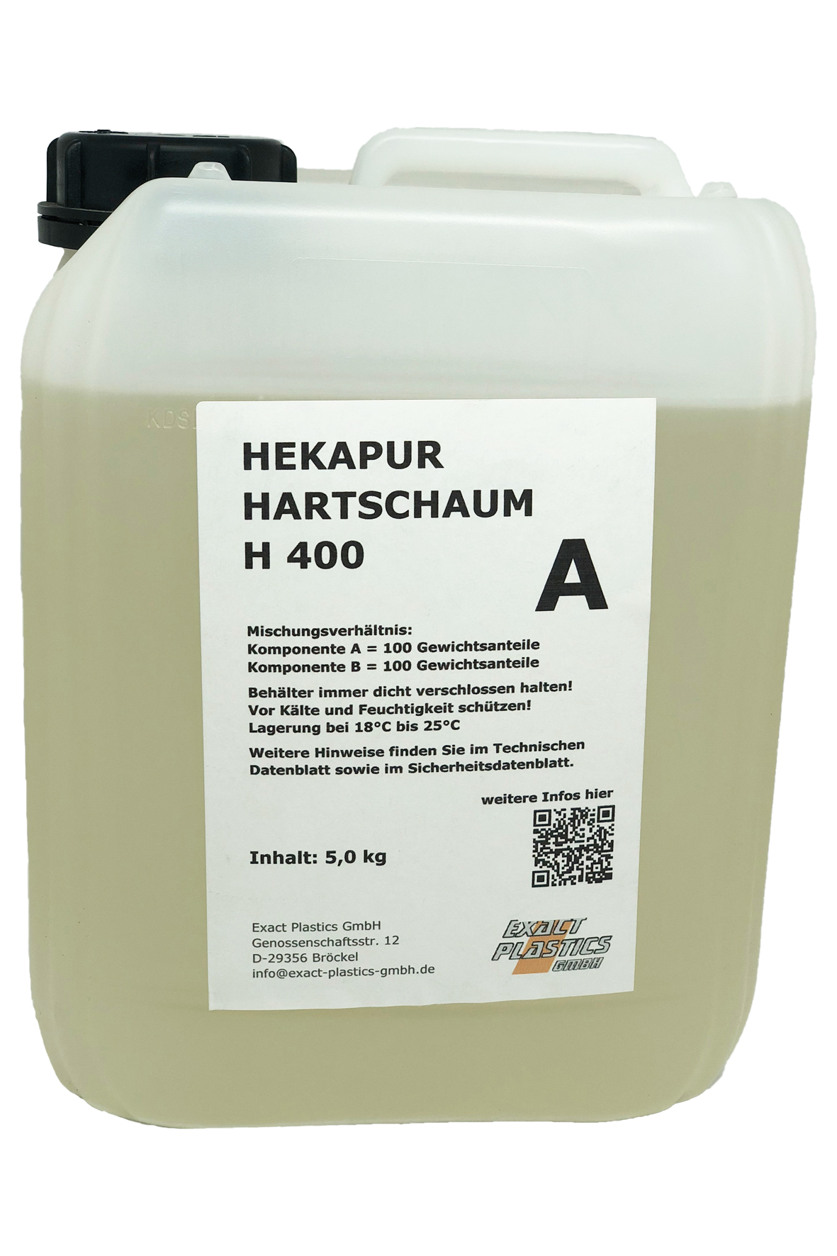 Hekapur  Hartschaum H 400  5 kg  (Komp.A)