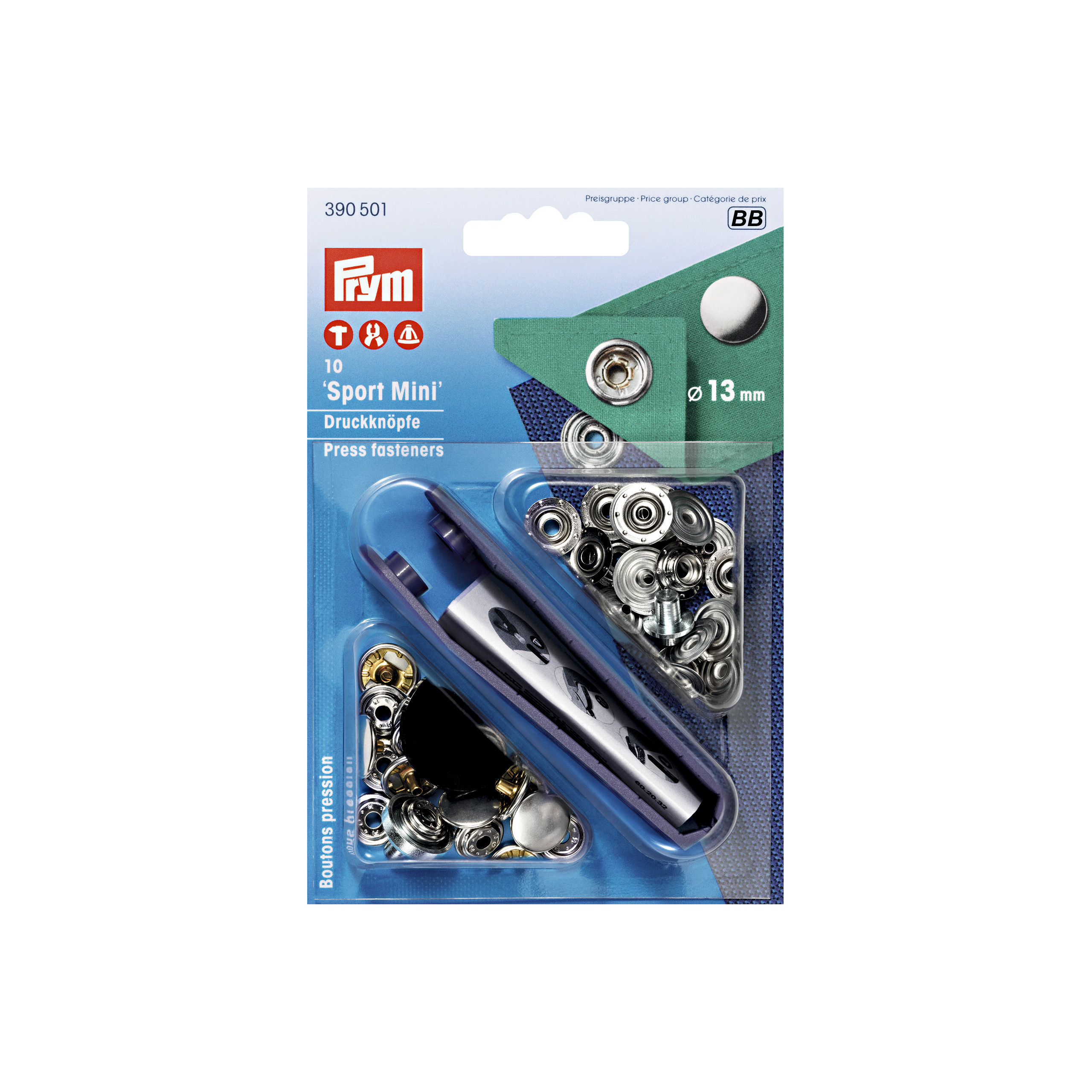 NF-Druckknopf  390 501